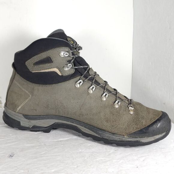 Asolo Men's Thyrus Gv Gortex US 12 Gray Waterproof Lace-Up Trail Hiking Boots - Picture 5 of 16